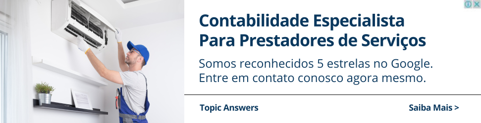 Contabilidade para prestador de serviços